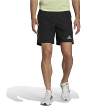 adidas Spodenki biegowe Own The Run Short 7in (odprowadzające wilgoć, odblaskowe, 18cm) krótkie czarne męskie